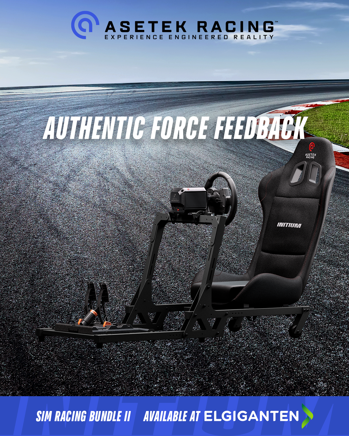 Asetek Racing Facebook ad: Force Feedback, du kan mærke