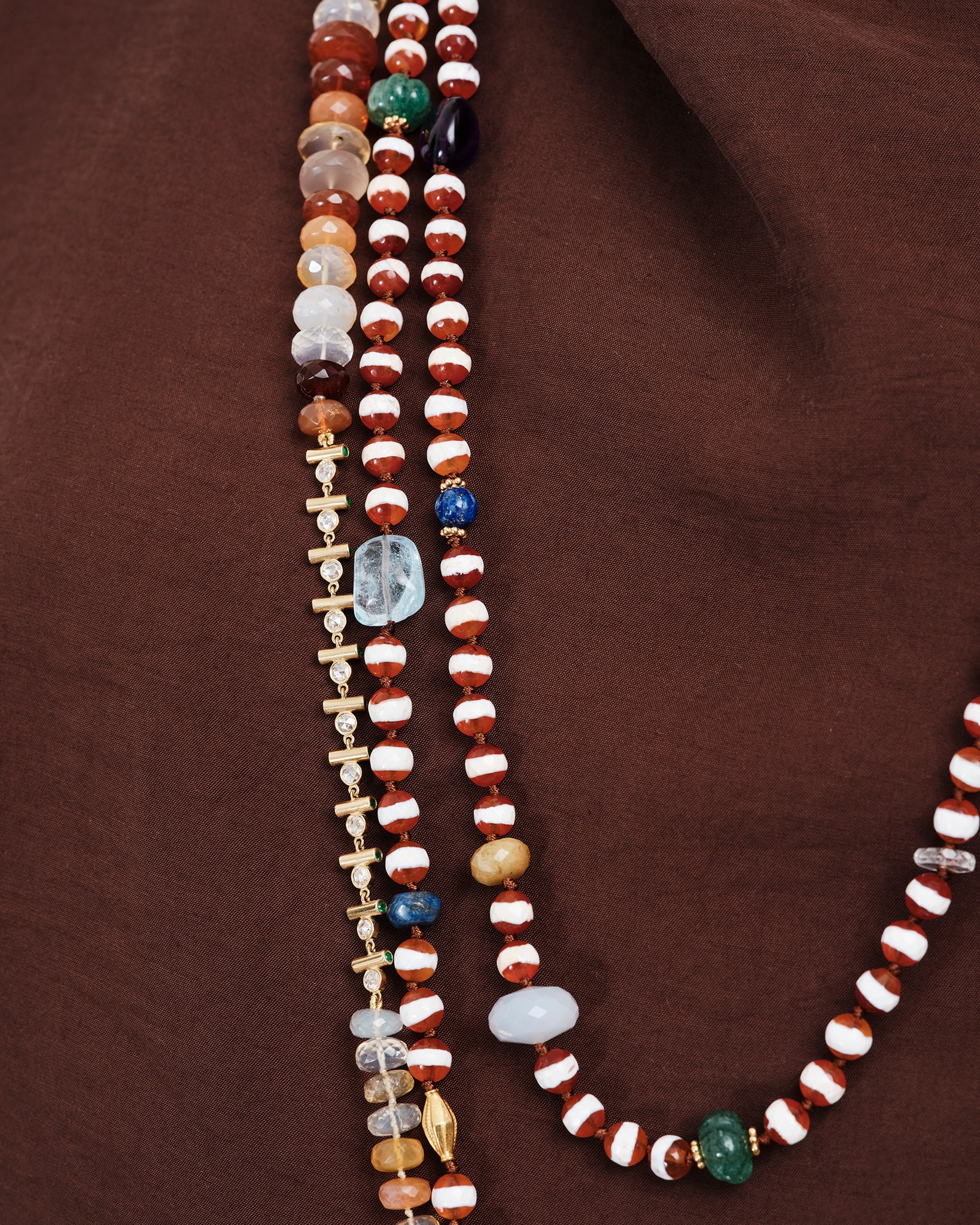 Ileana Makri Fine Jewellery Facebook ad: Inspired by a lifetime of travel, the Globetrotter…
