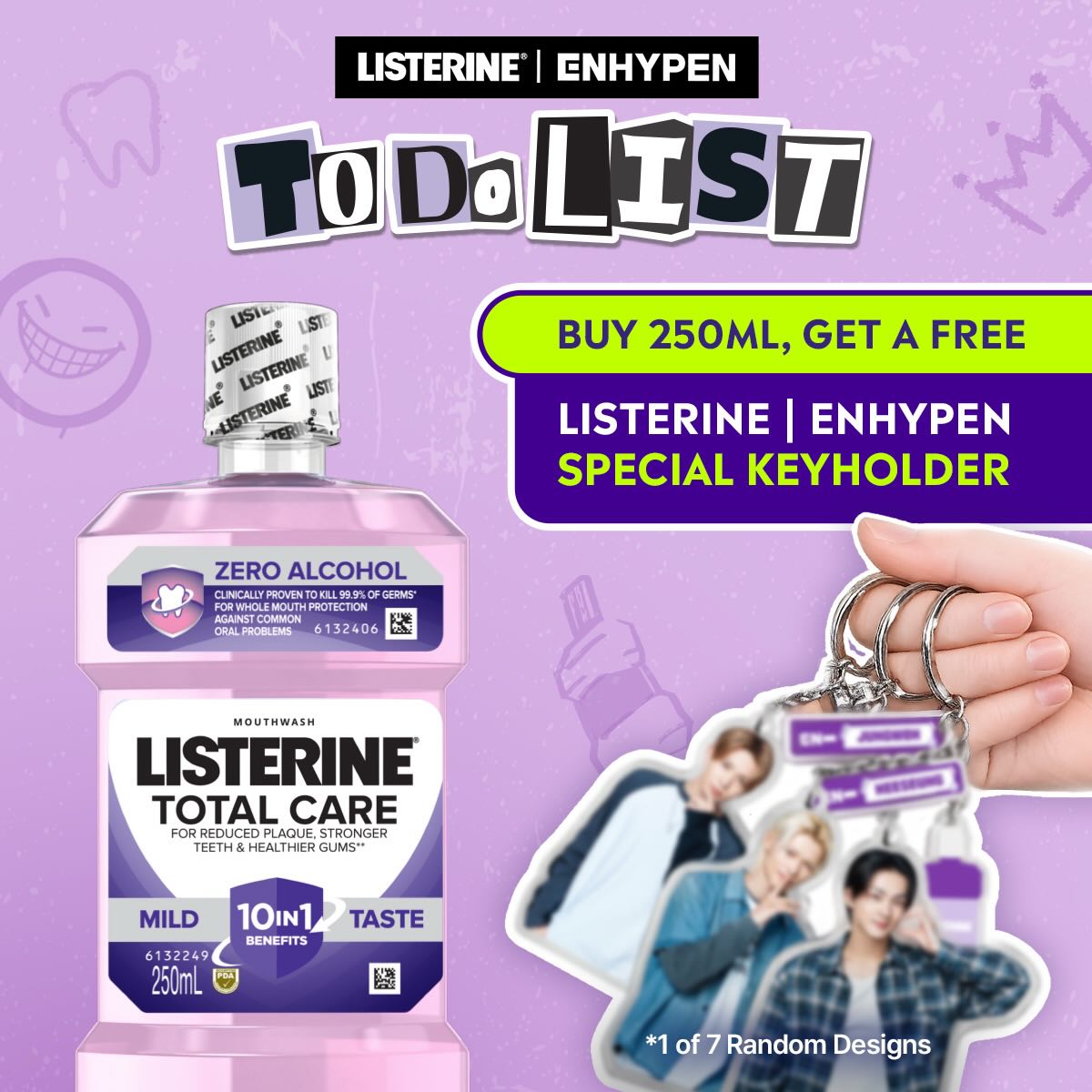 Listerine Facebook ad