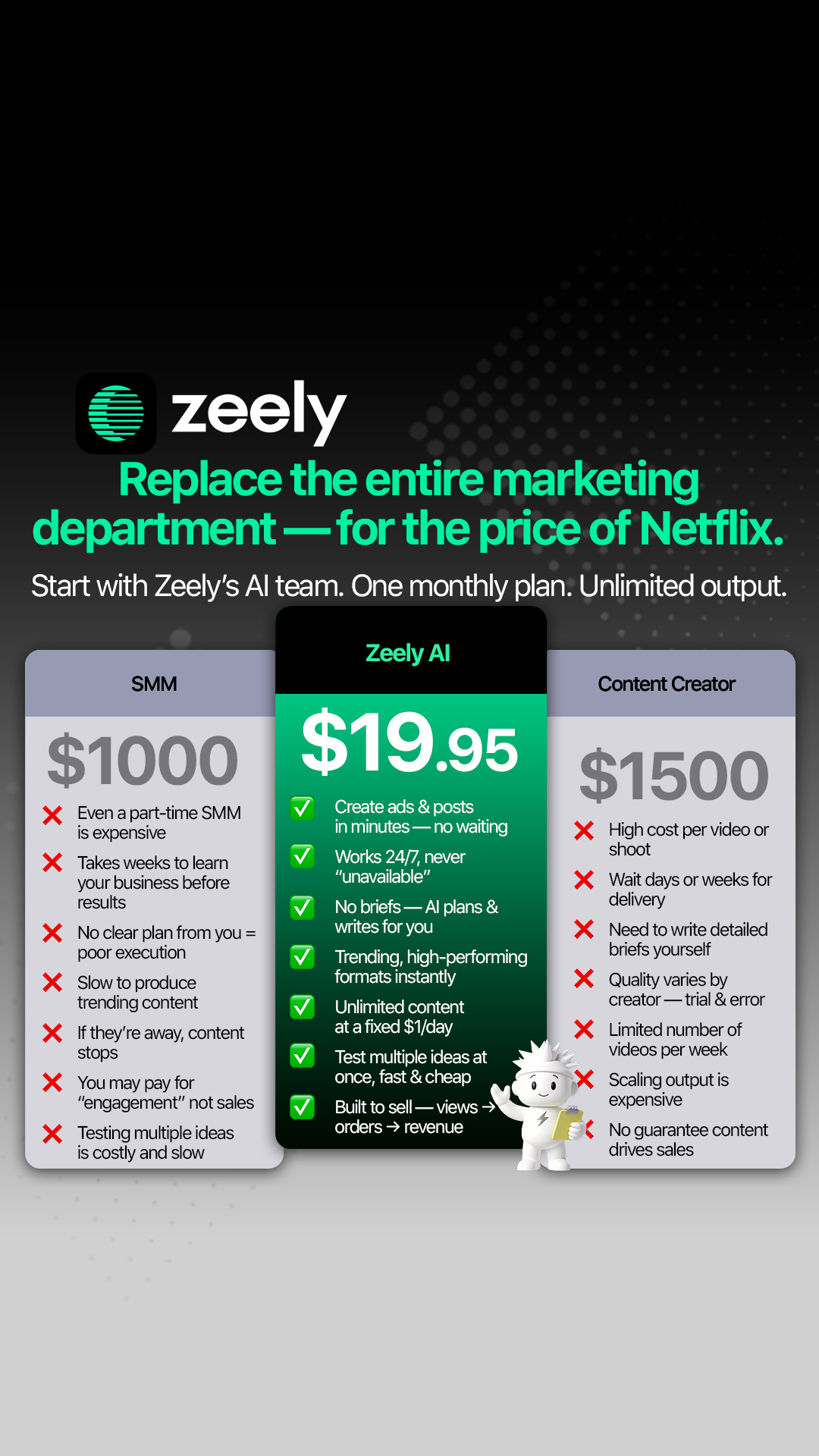 Zeely Facebook ad