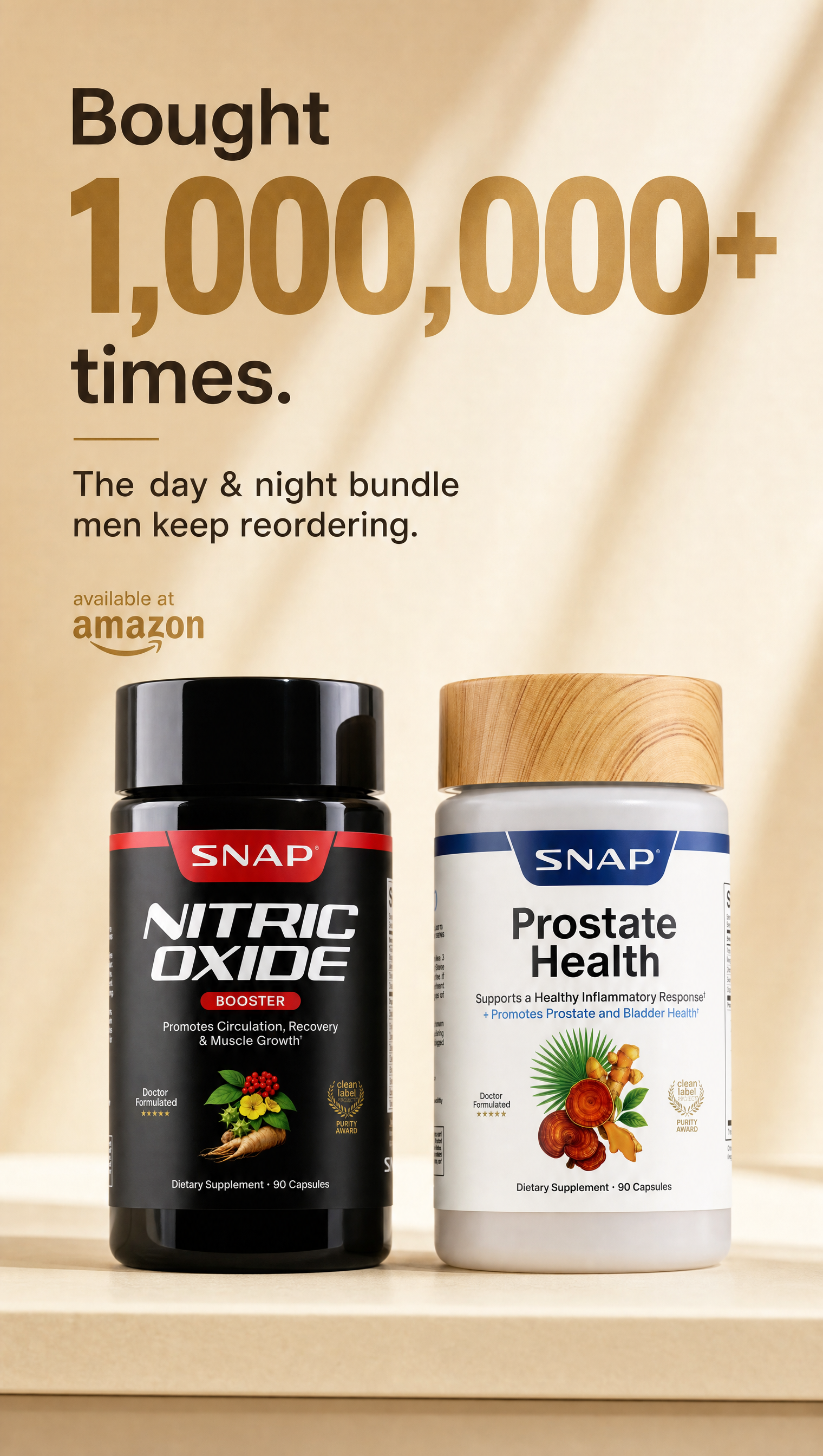 Snap Supplements Facebook ad
