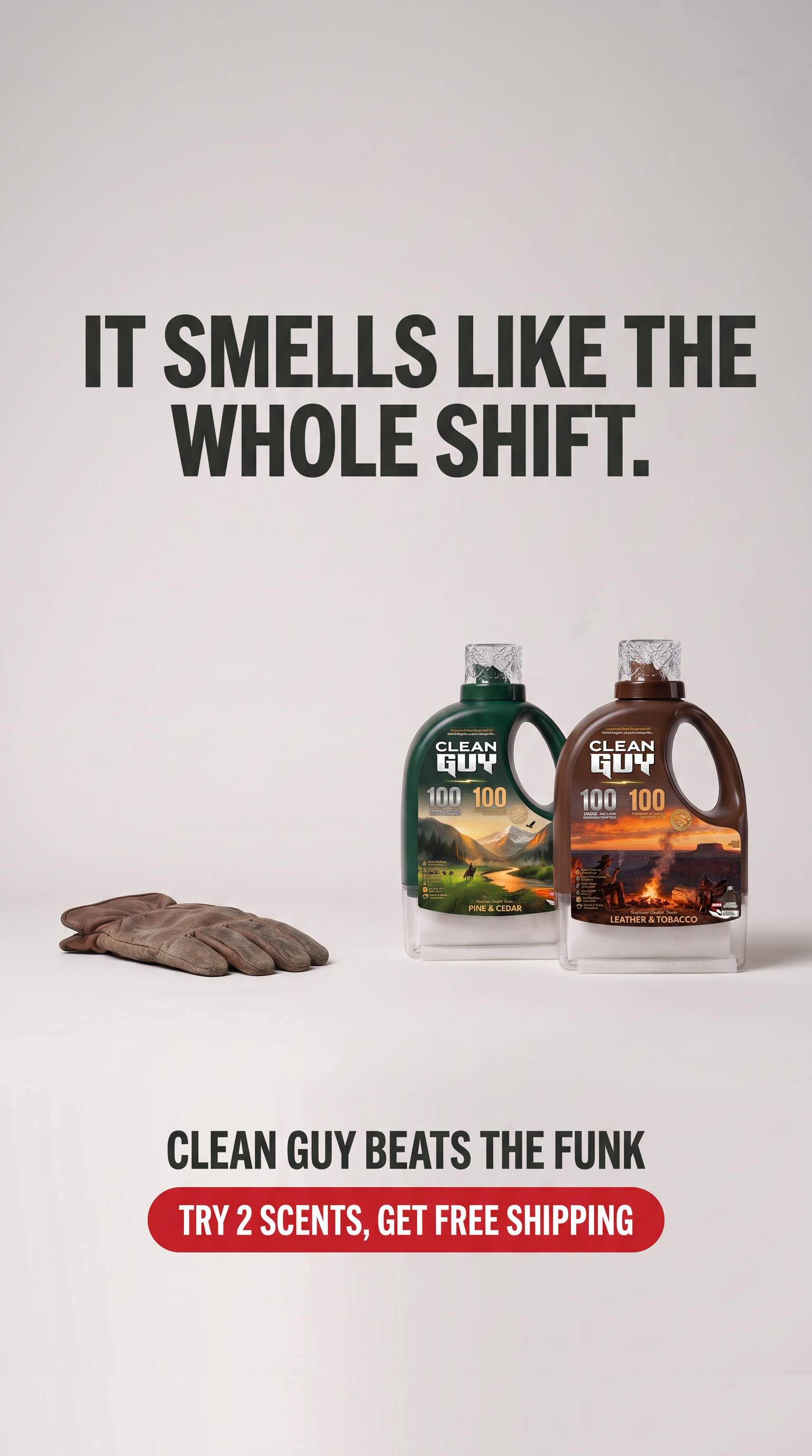 Clean Guy Facebook ad