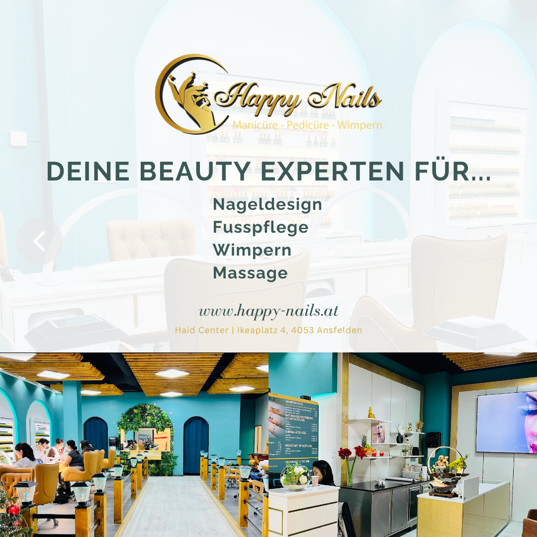 Happy Nails - Haid Center Nail shop - Wimpern Facebook ad