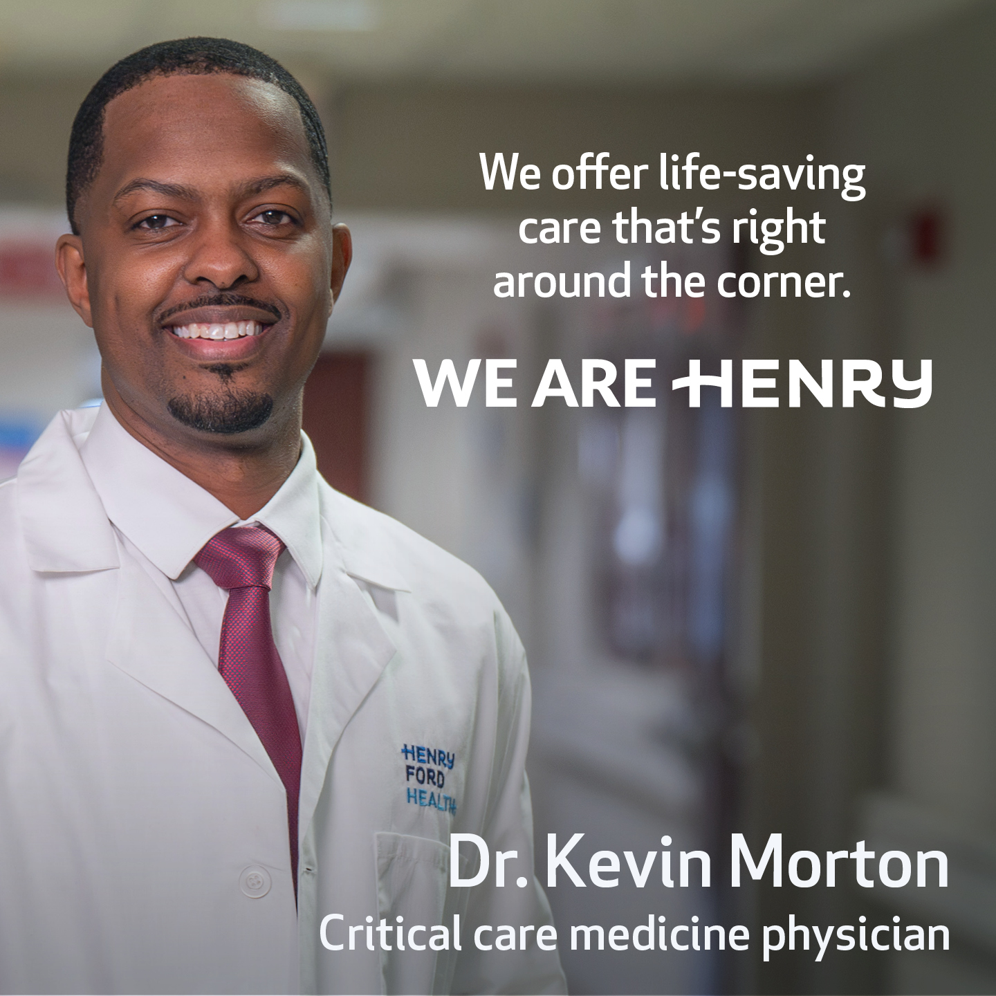 Henry Ford Health Facebook ad