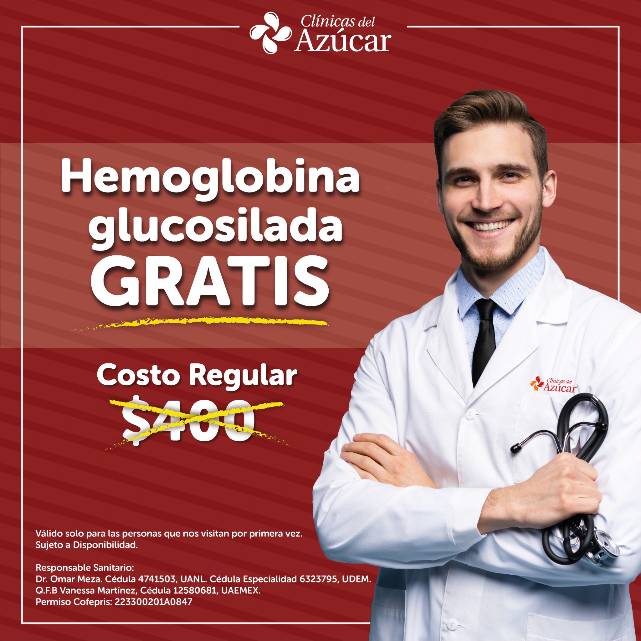 Clínicas del Azúcar - Edo México Facebook ad