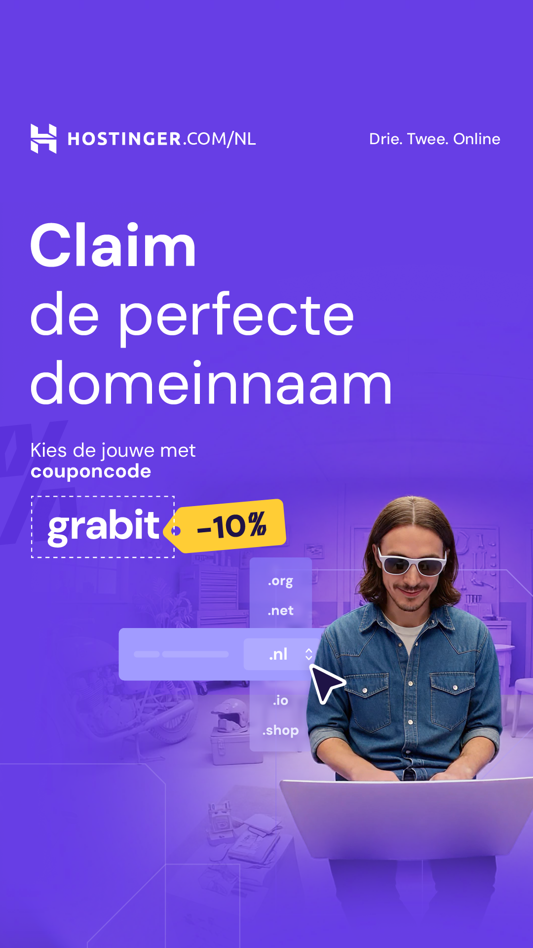Hostinger Facebook ad