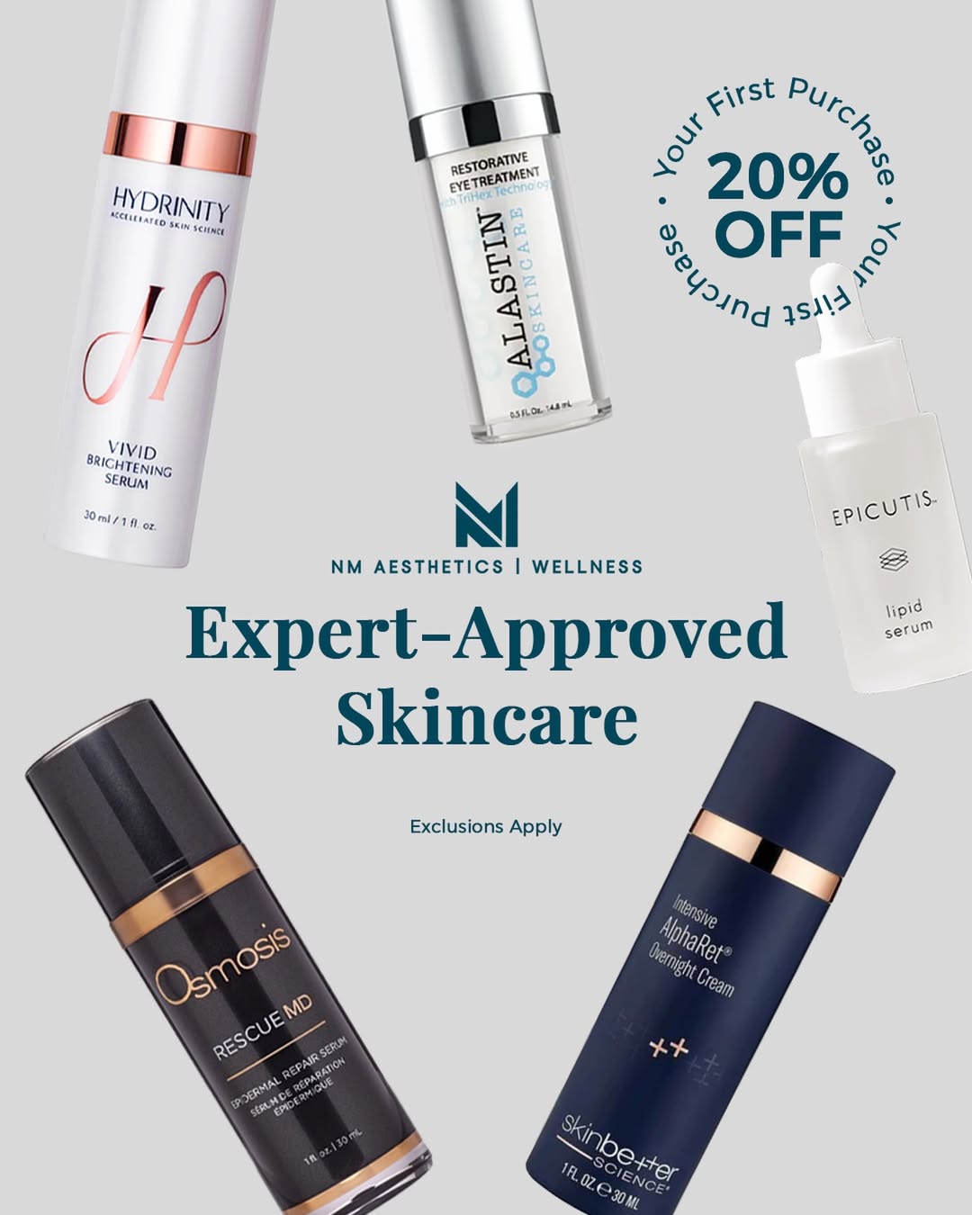 NM Aesthetics Wellness Facebook ad