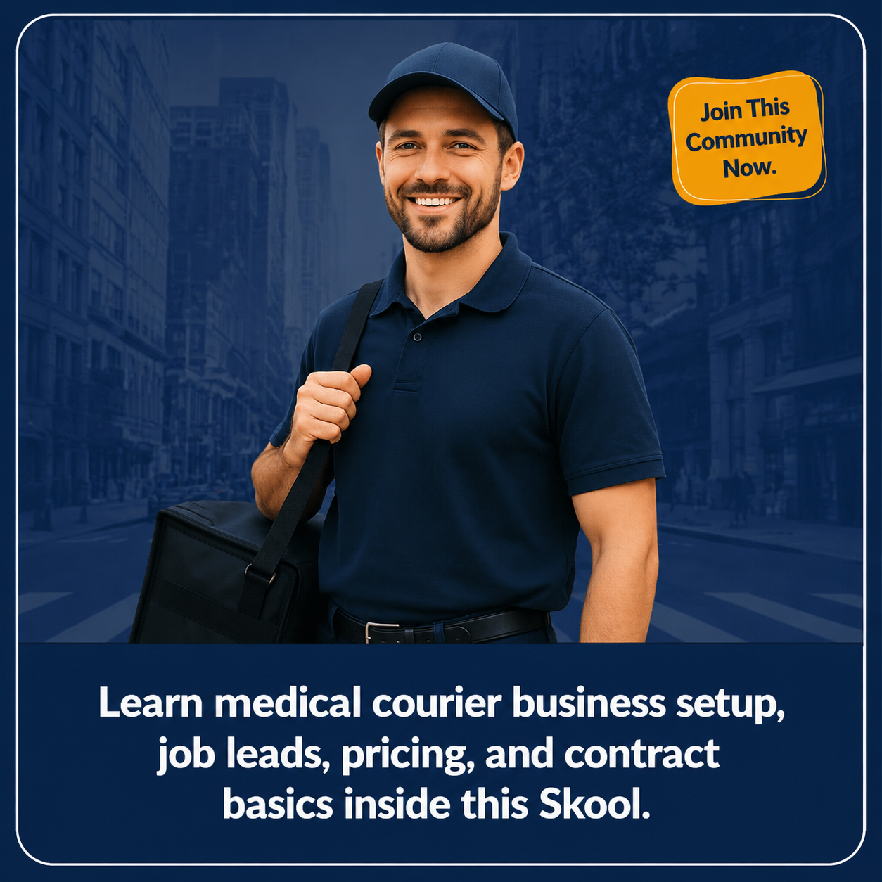 Skool Facebook ad