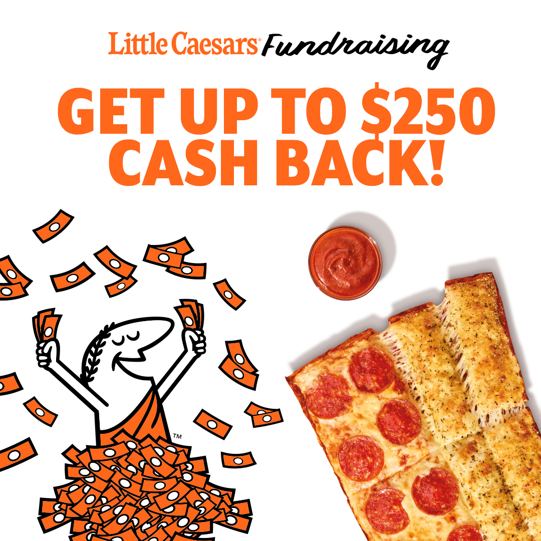 Little Caesars Fundraising Facebook ad