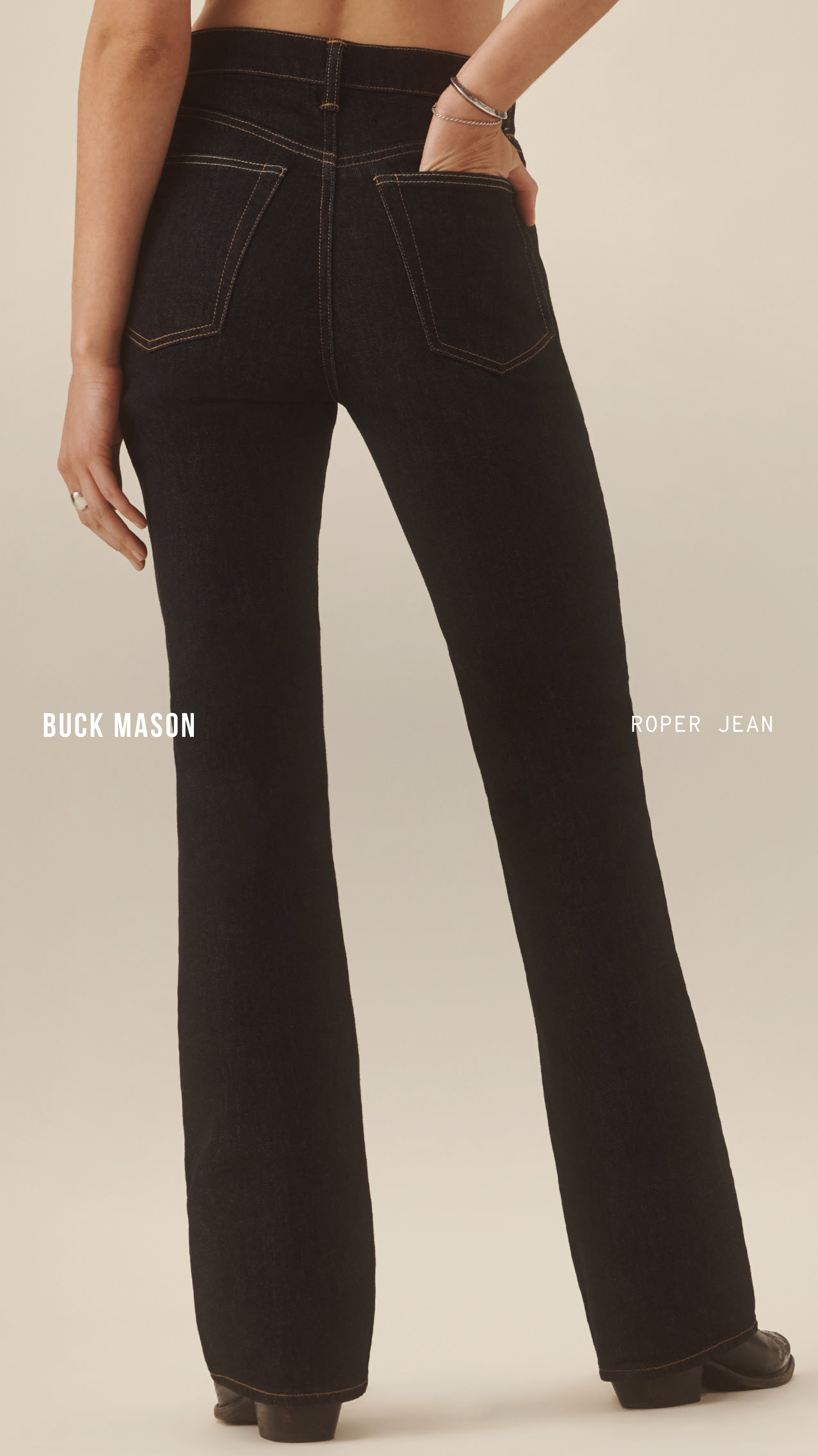 Buck Mason Women's Facebook ad