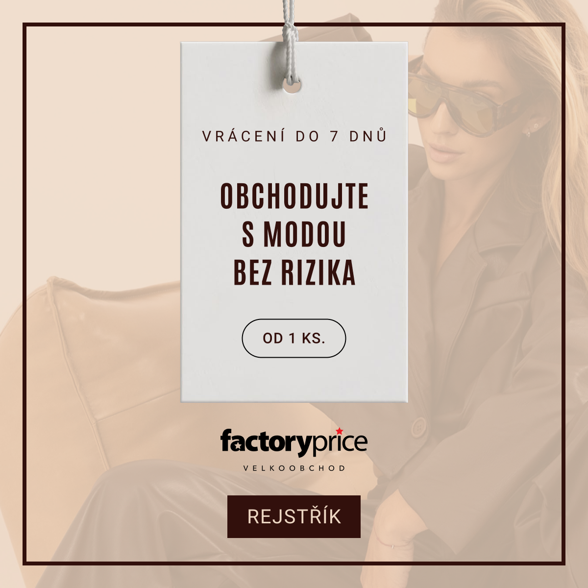 Factoryprice.Hurtownia Facebook ad: Obchodujte s módou bez vázání kapitálu.