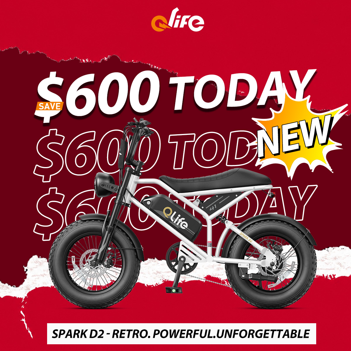 Qlife ebike Facebook ad
