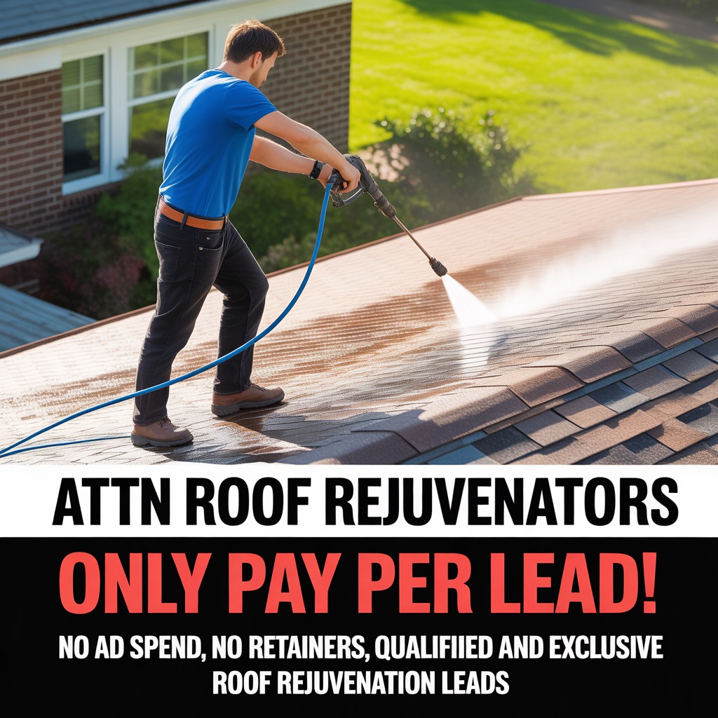 Rest Roofs Facebook ad: Rejuvenators Get 100+ Leads Guaranteed