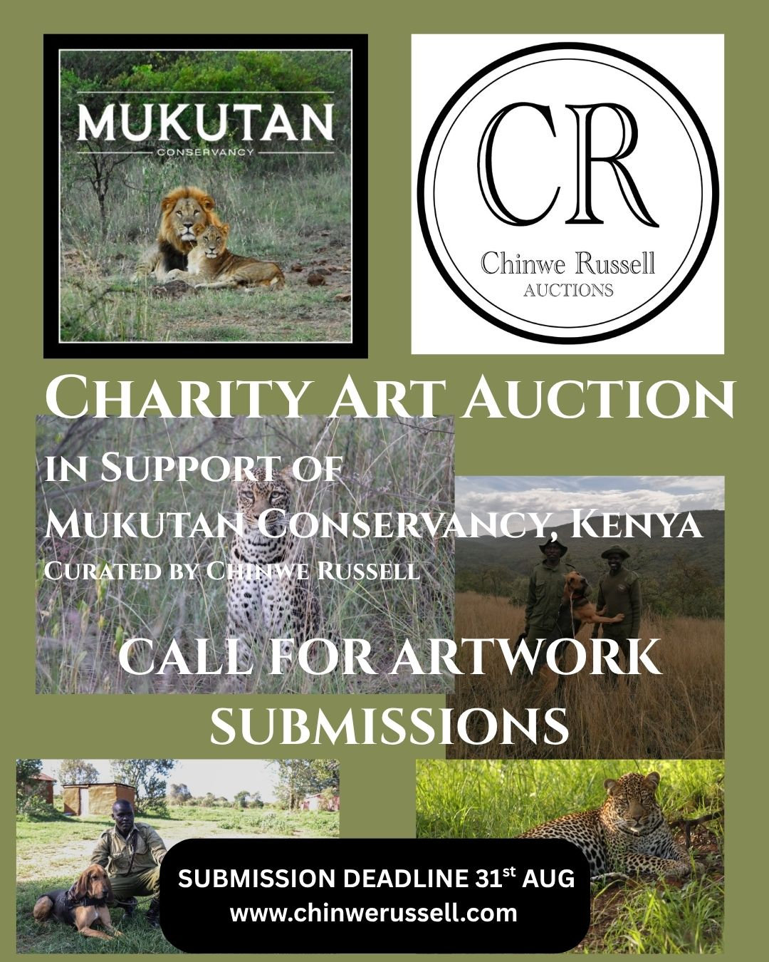 Chinwe Russell Art Gallery Facebook ad: Submit Your Work | Chinwe Russell Auction Curations