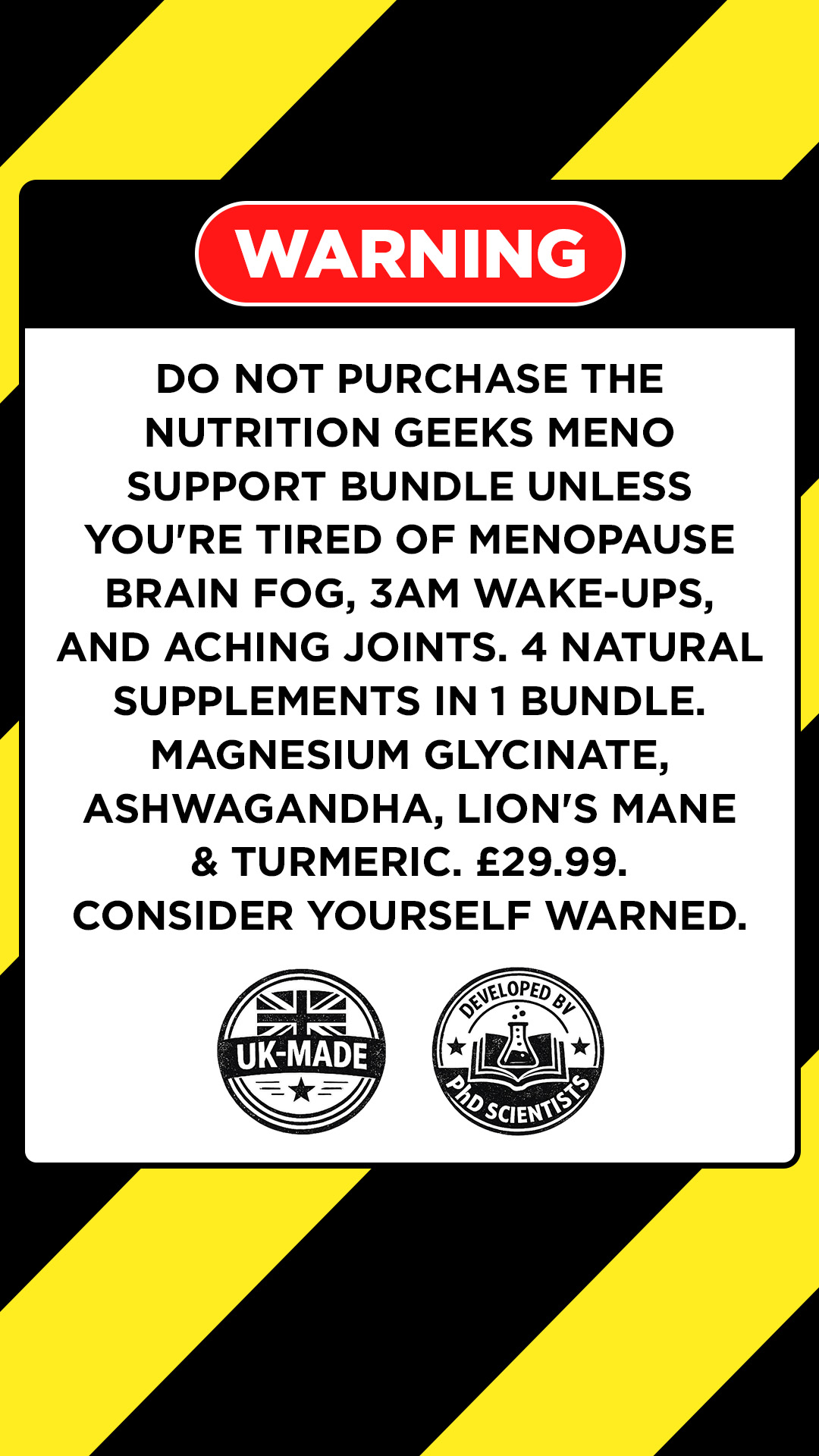 The Wellness Protocol Facebook ad