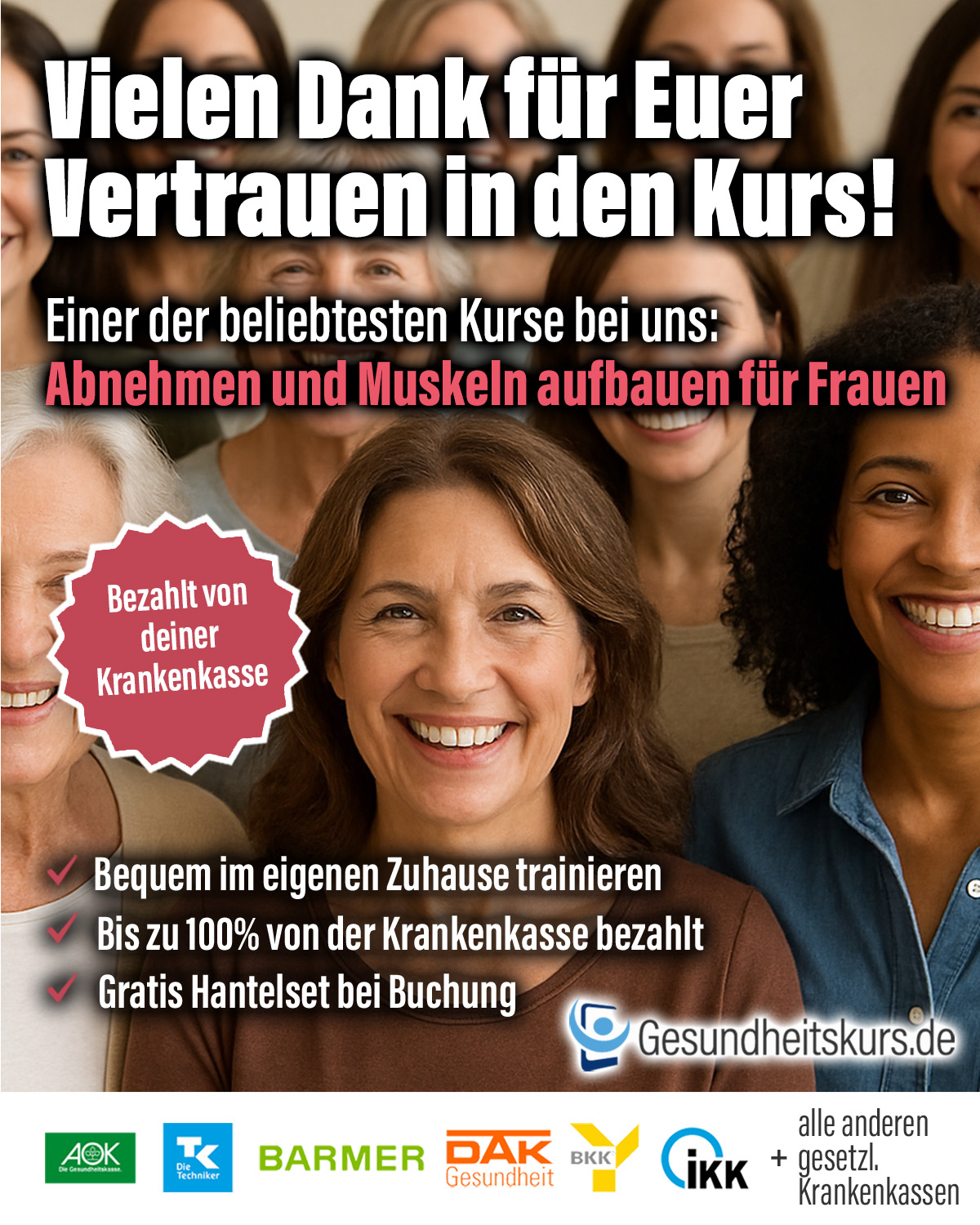 Gesundheitskurs.de Facebook ad
