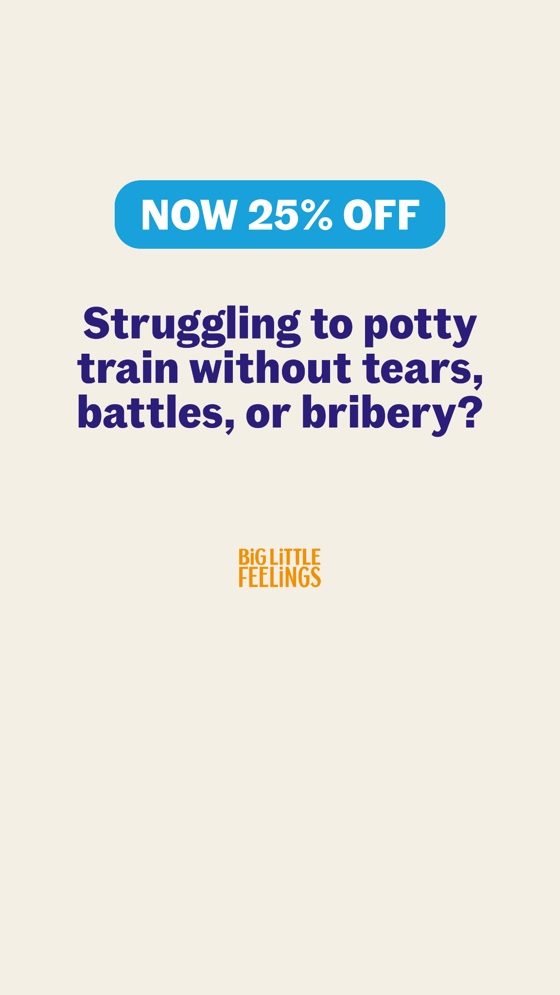 Big Little Feelings Facebook ad