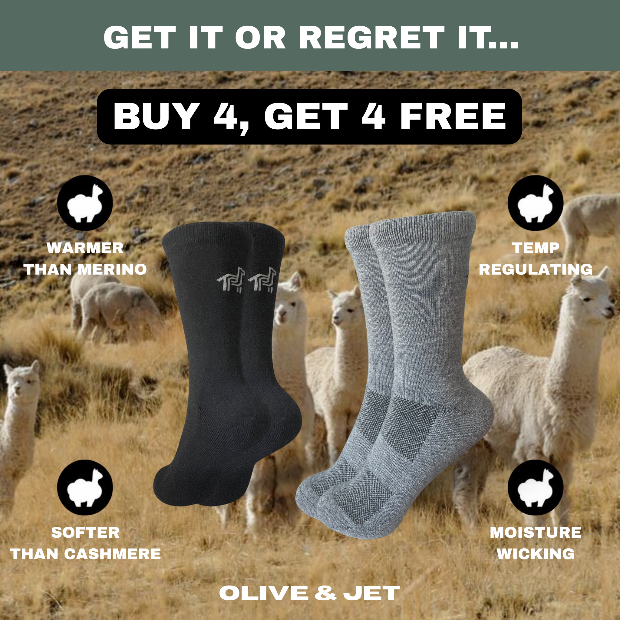 Olive & Jet Facebook ad