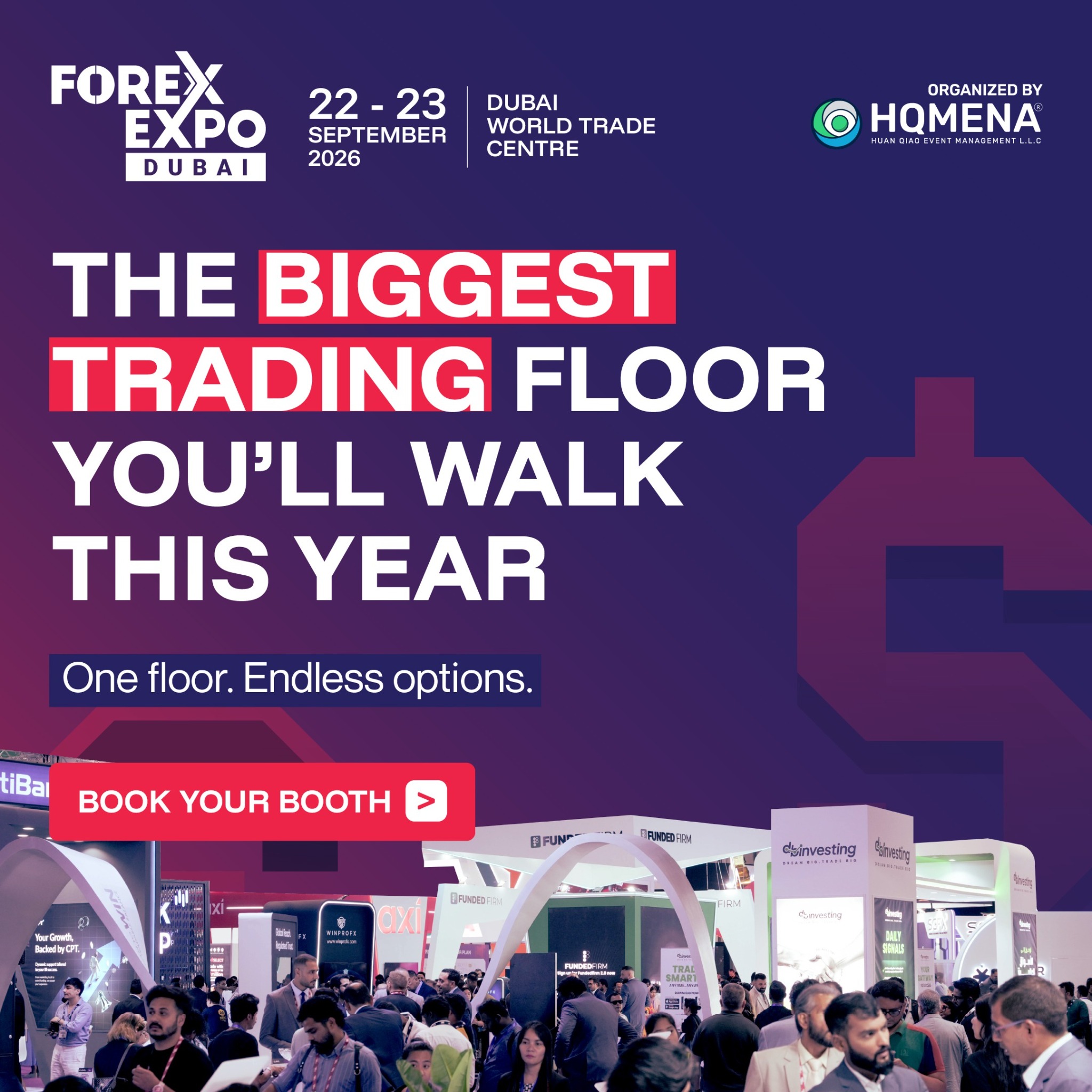 FOREX EXPO DUBAI Facebook ad