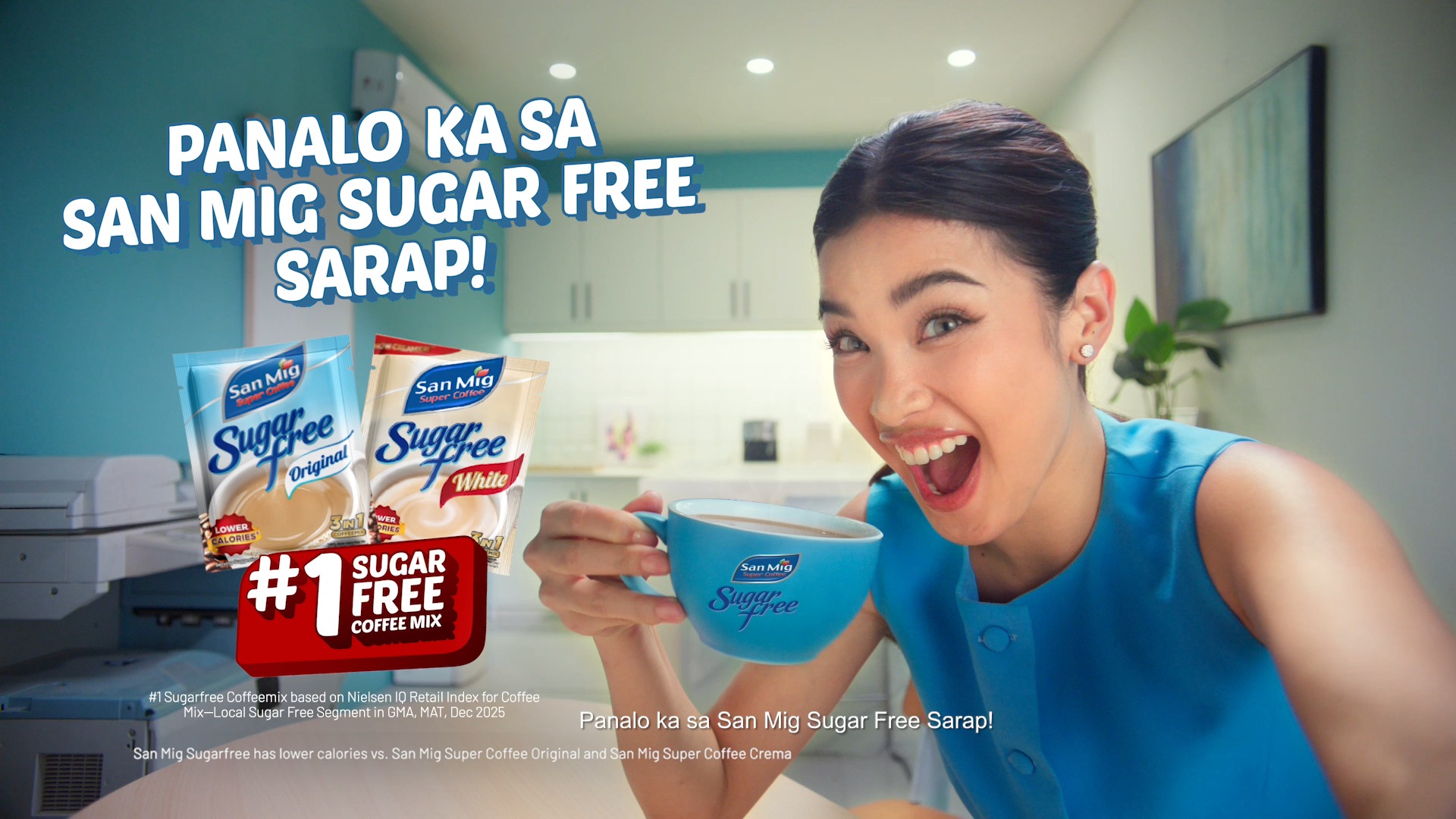 San Mig Coffee Philippines Facebook ad: Worth it ang leg days ‘pag may San…