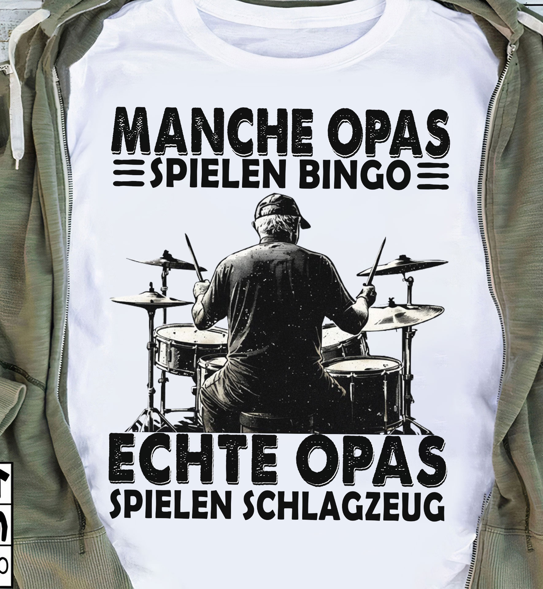 Best Gifts 365 - Trends Tshirt Facebook ad: Perfekte Geschenke für ältere Schlagzeuger!