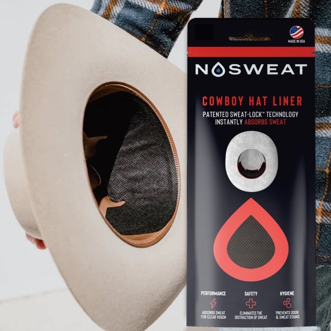 NoSweat Facebook ad