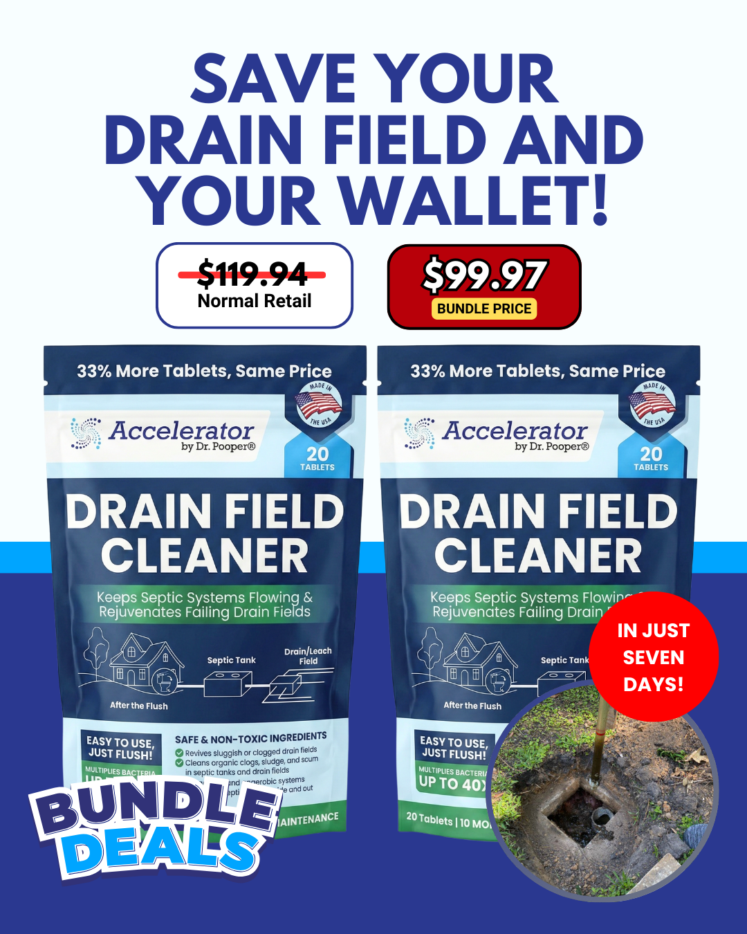 Doctor Pooper Facebook ad: Save up to $15,000 on replacement fees!
