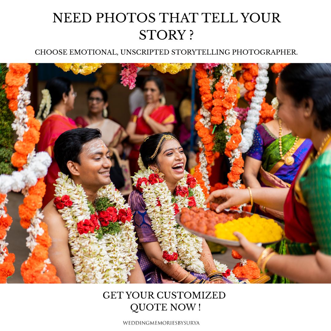 Weddingmemoriesbysurya Facebook ad: Your wedding isn’t just a day.