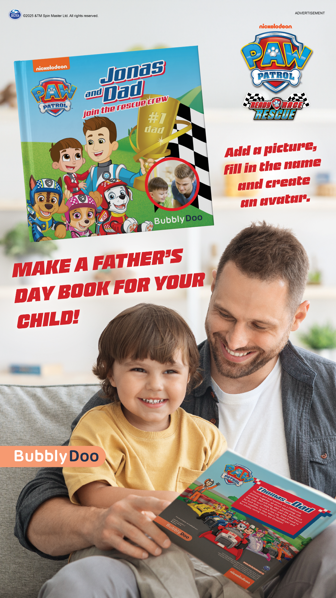 BubblyDoo Books Facebook ad