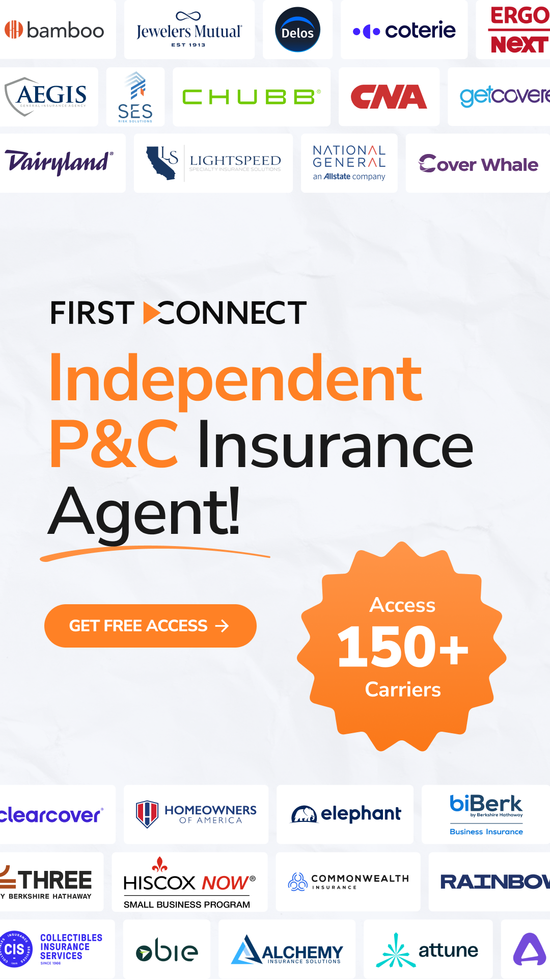 First Connect Facebook ad