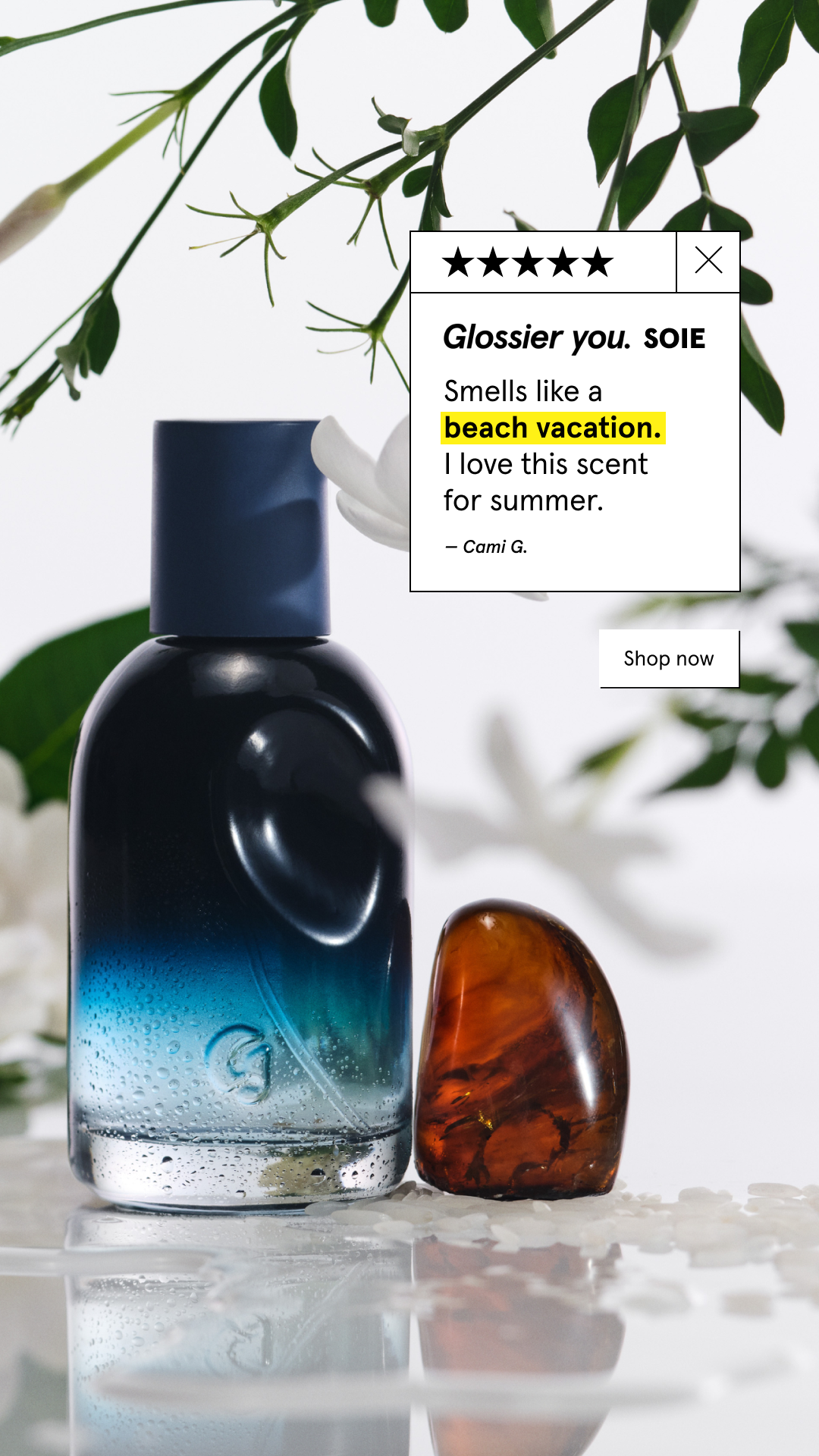 Glossier Facebook ad