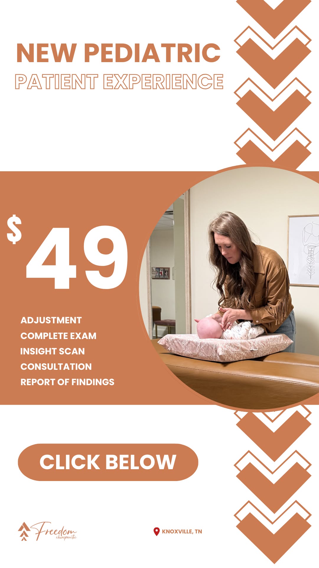 Freedom Chiropractic Facebook ad