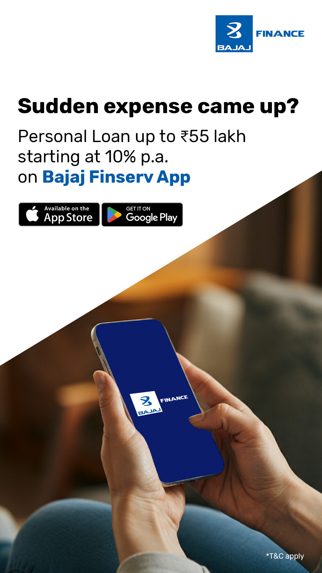 Bajaj Finserv Facebook ad