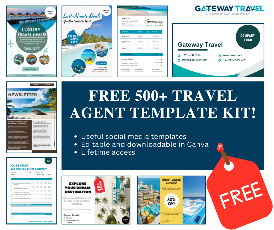 Gateway Travel Facebook ad