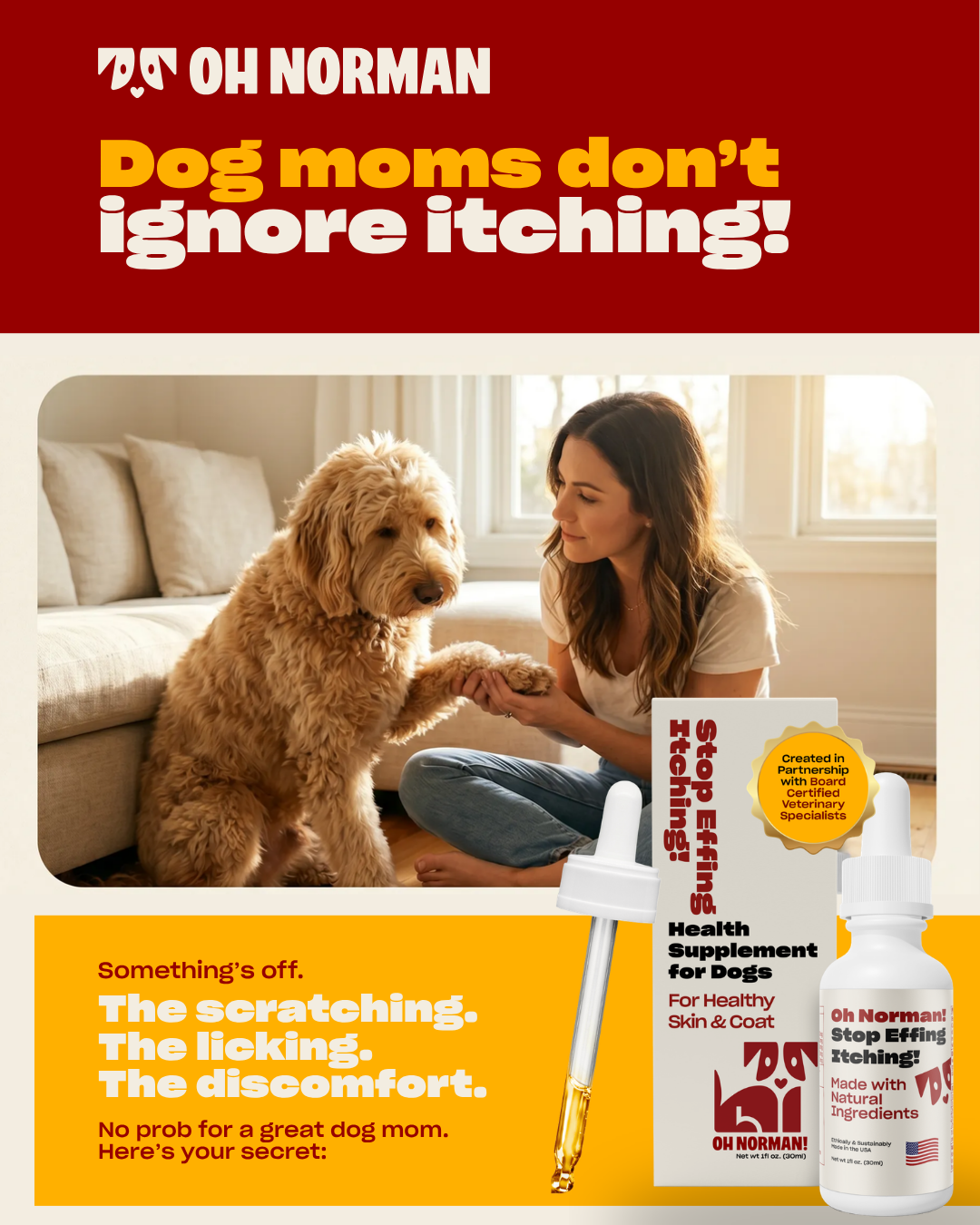 Ohnorman Facebook ad