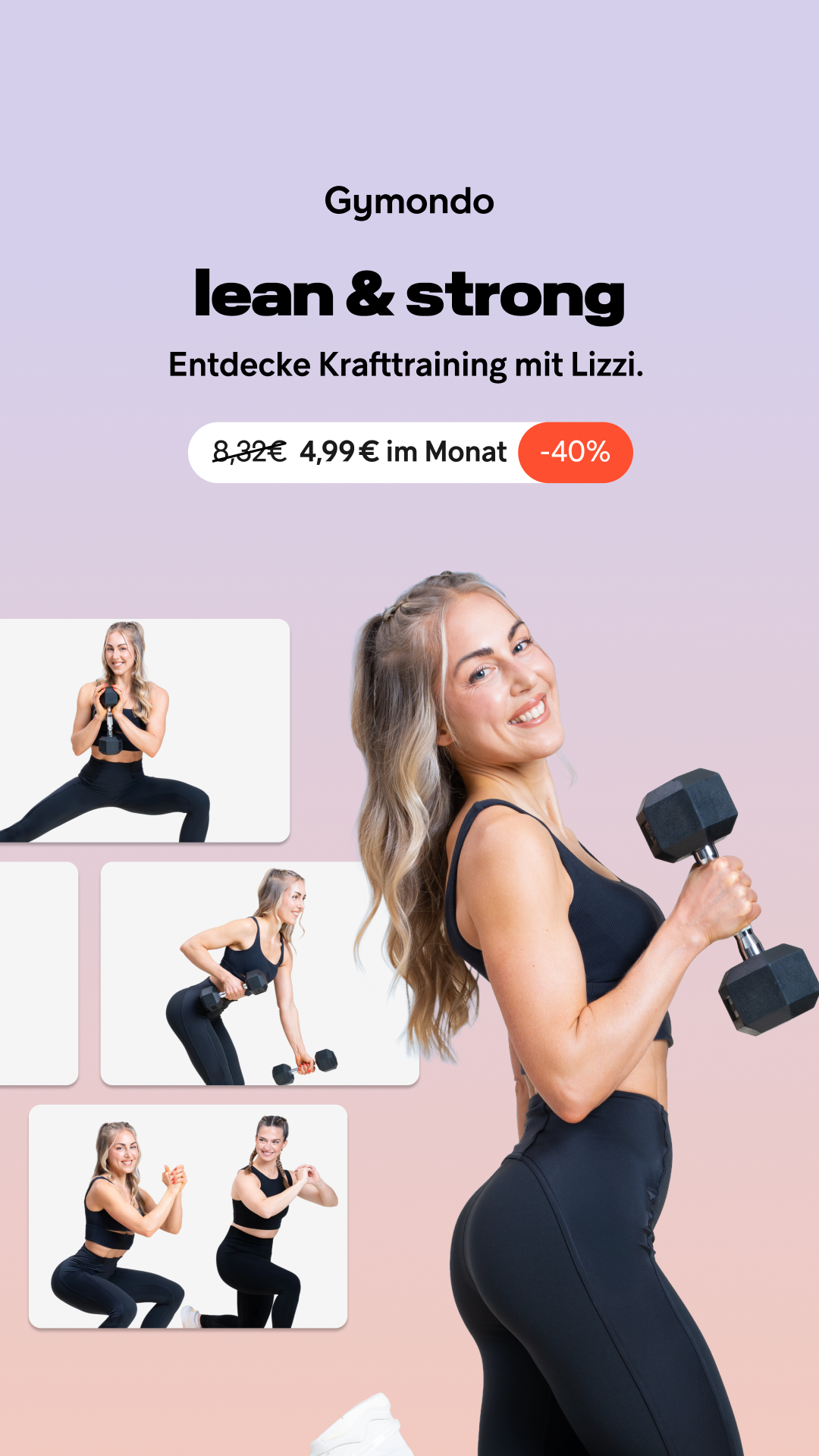 Gymondo Facebook ad