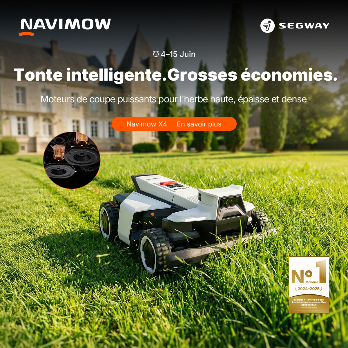 Segway Navimow FR Facebook ad