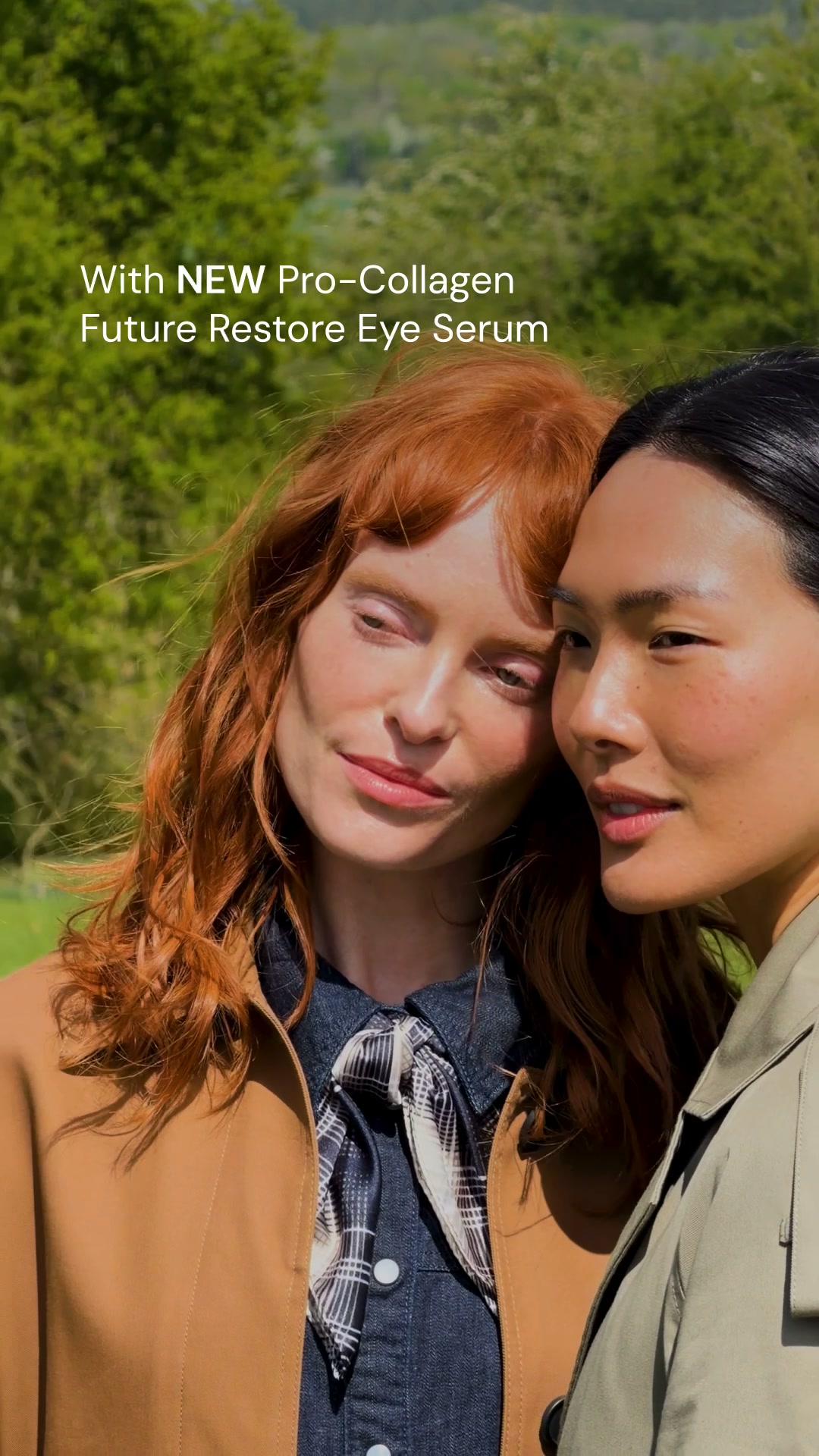 Elemis Facebook ad: NEW Pro-Collagen Future Restore Eye Serum