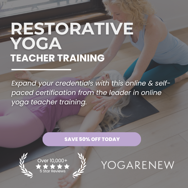 YogaRenew Facebook ad