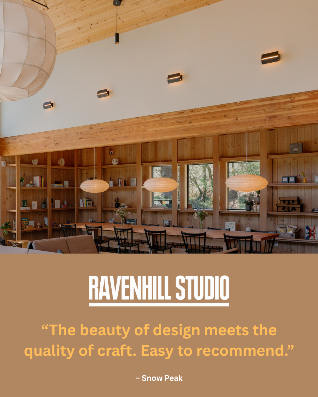 Ravenhill Studio Facebook ad: Trade Access for Architects & Designers