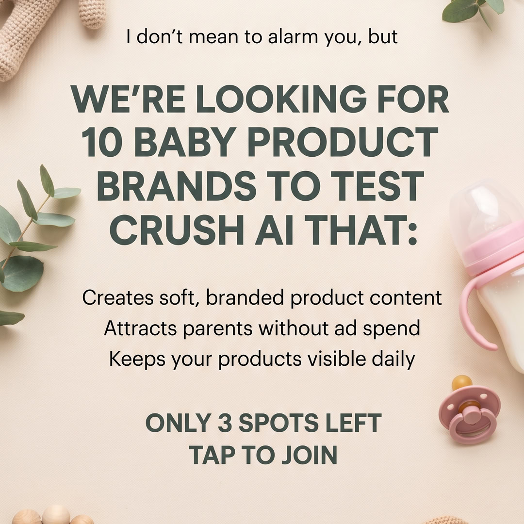 trycrush.ai Facebook ad