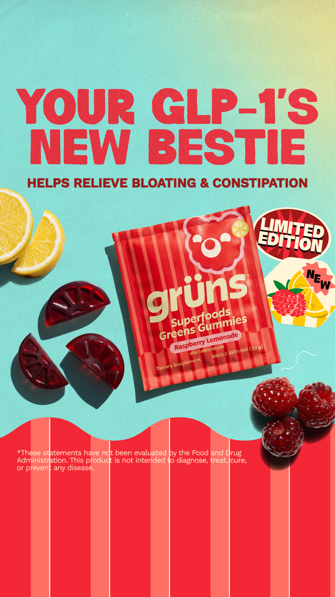 Grüns Facebook ad