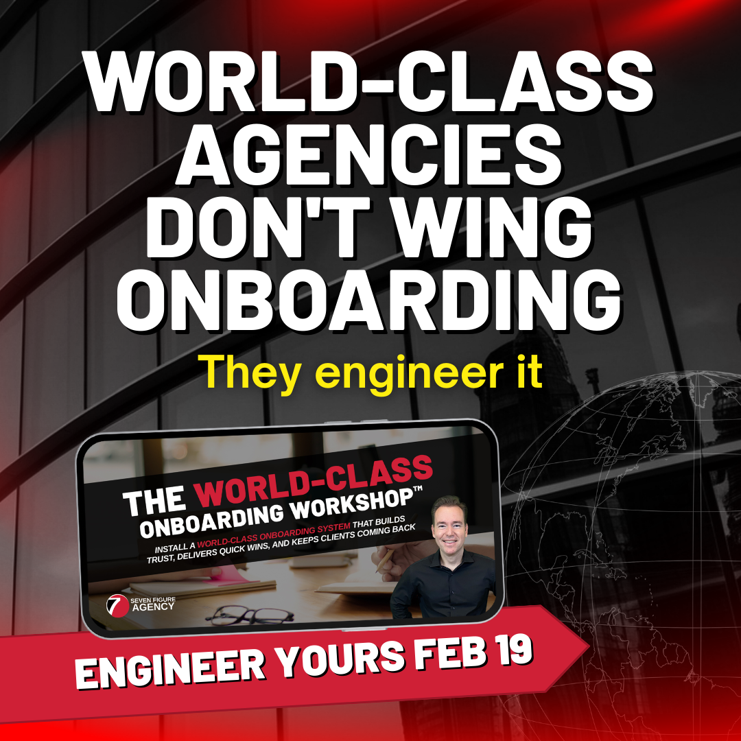 Seven Figure Agency Facebook ad