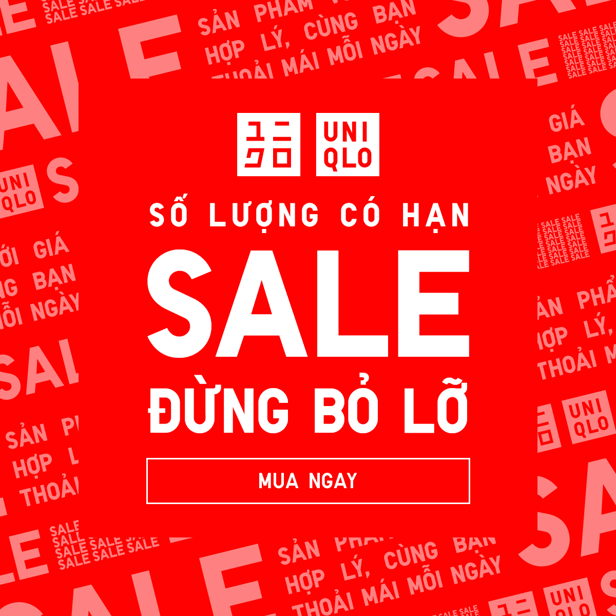 Uniqlo Vietnam Facebook ad