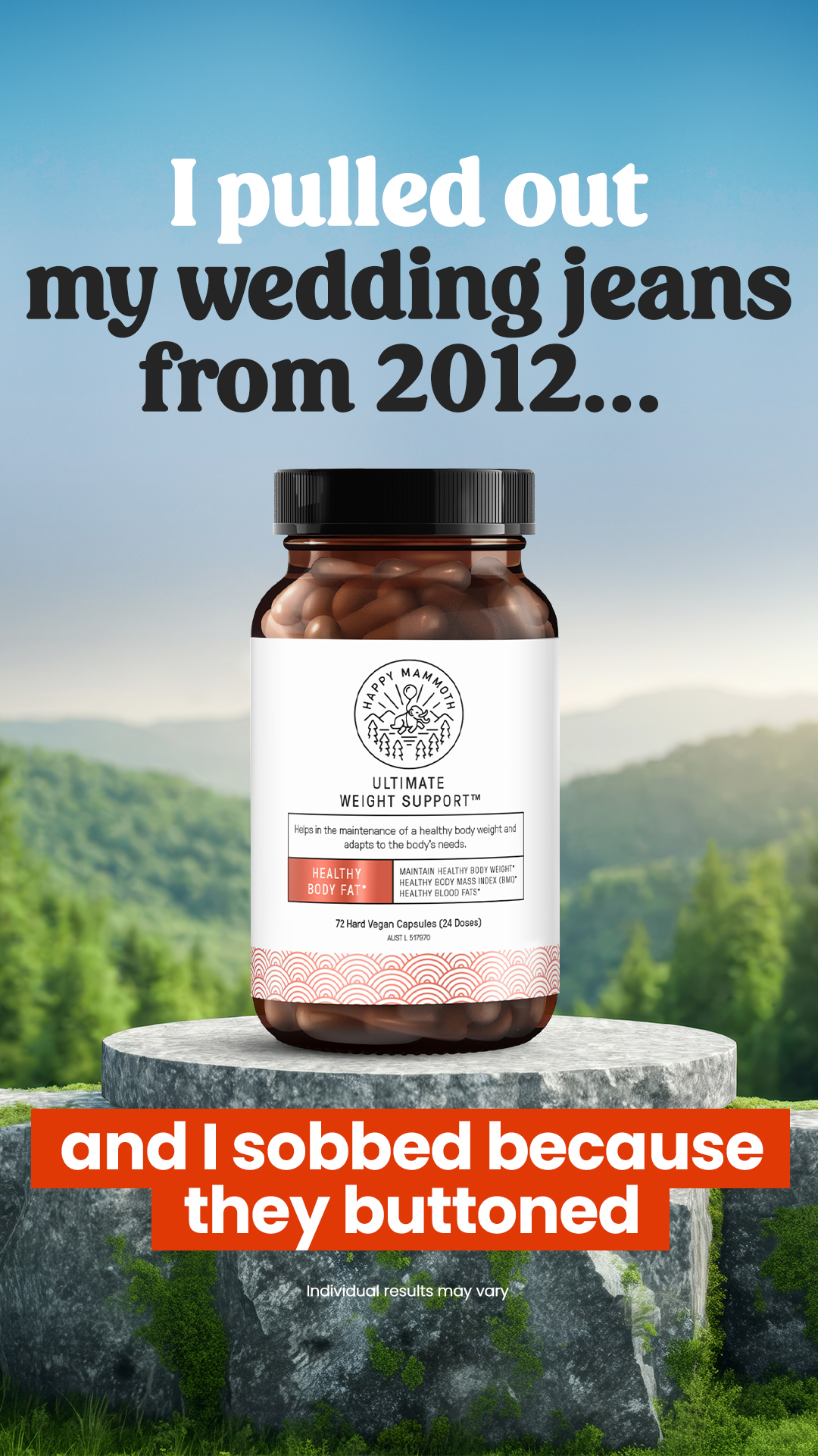 Happy Mammoth Facebook ad