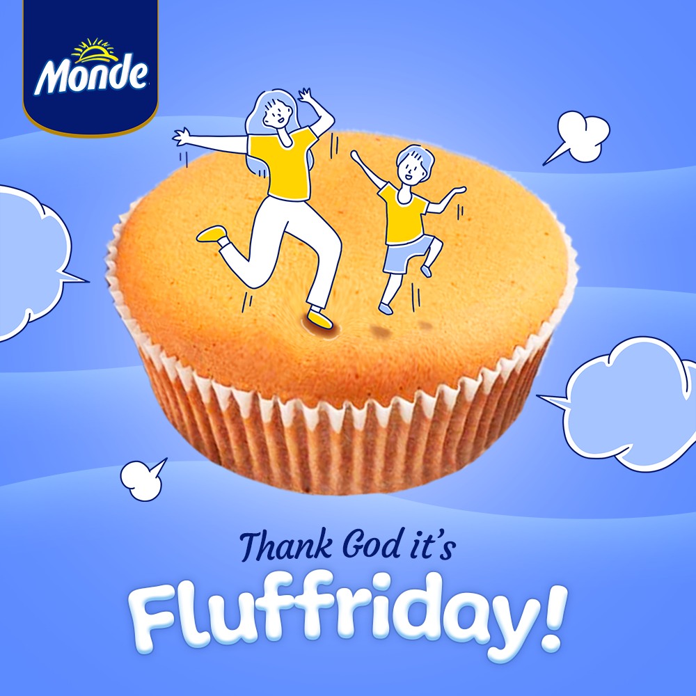Monde Facebook ad: It’s finally Friday!