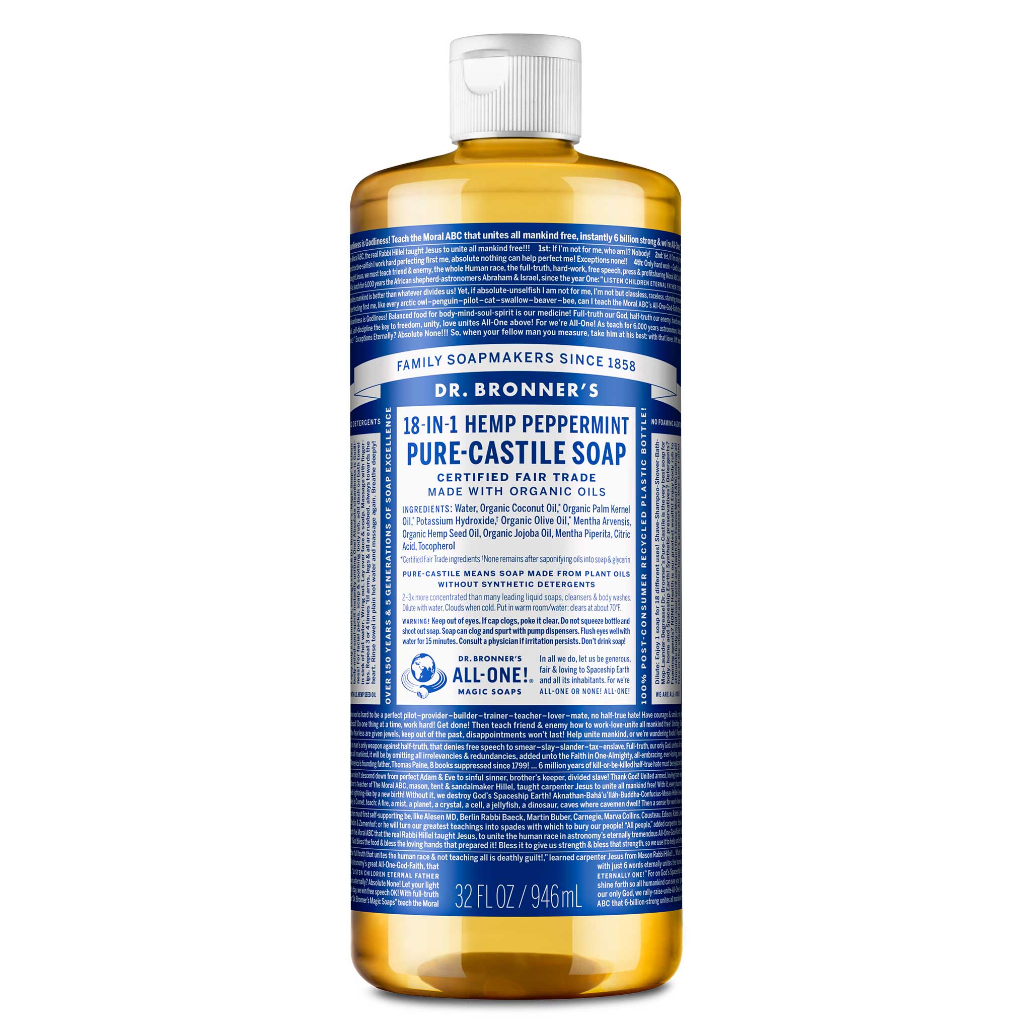 Dr. Bronner's Facebook ad