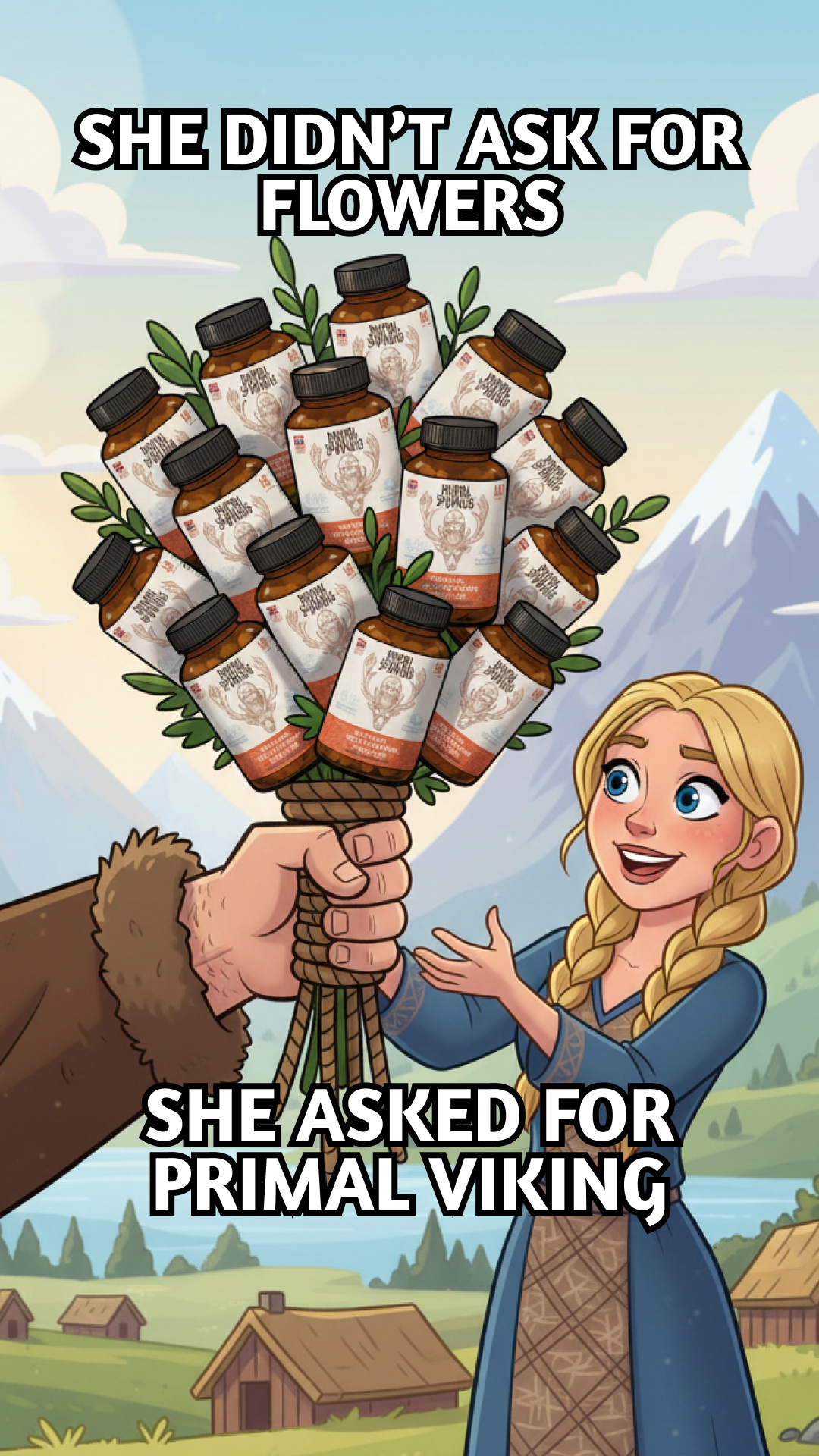 Primal Viking Facebook ad