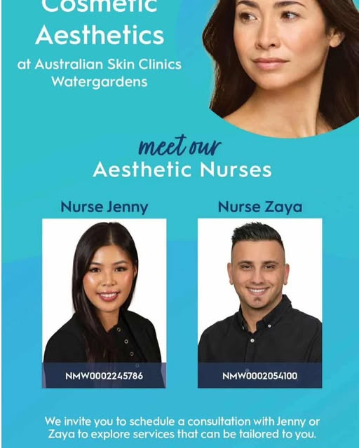 Australian Skin Clinics Watergardens Facebook ad