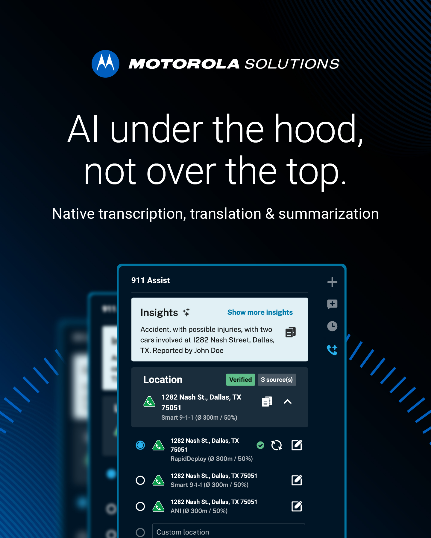 Motorola Solutions Facebook ad